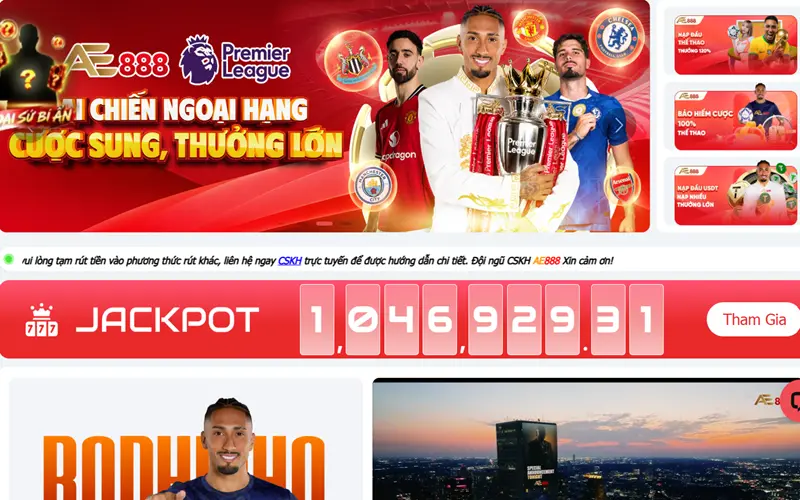 AE888 là trang kèo bóng đá trực tuyến uy tín
