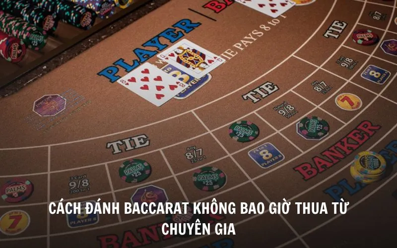 Bỏ túi những cách đánh Baccarat không bao giờ thua từ chuyên gia AE888