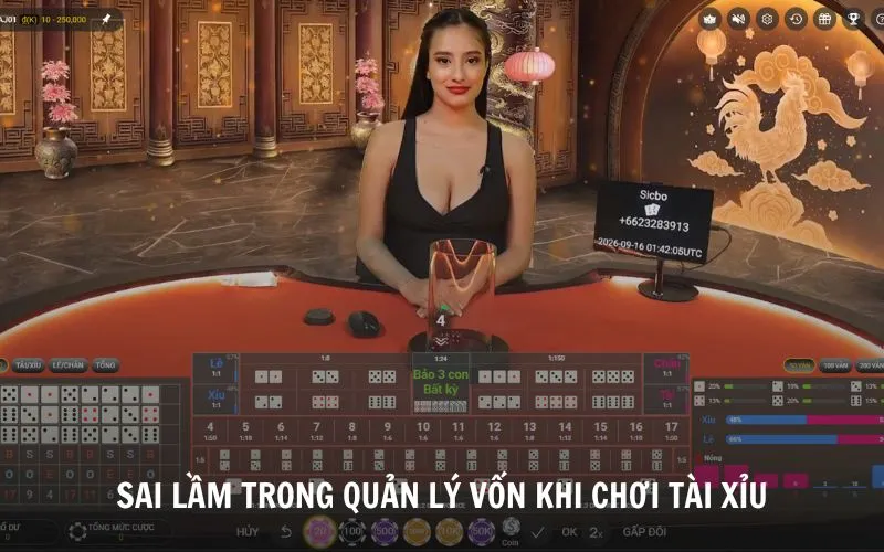 Tại Sao Chơi Tài Xỉu Online Toàn Thua? Cách Đánh Tài Xỉu Hiệu Quả Tổng hợp những sai lầm trong quản lý vốn khi chơi Tài Xỉu