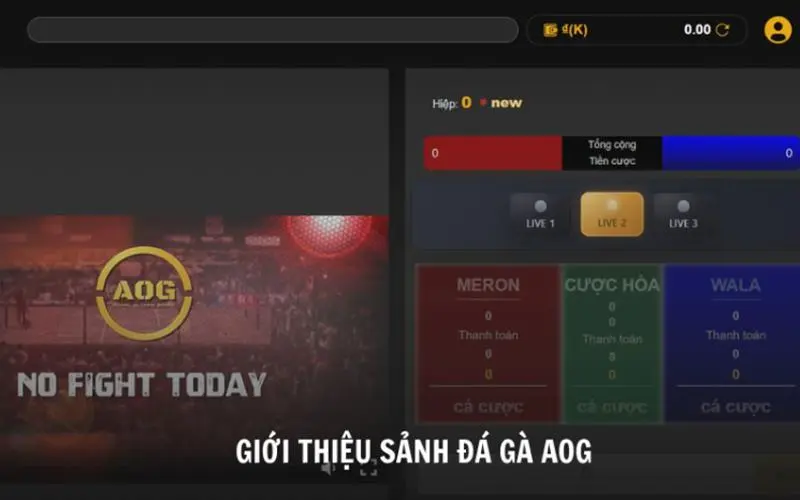Thông tin về sảnh gà AOG tại nhà cái AE888