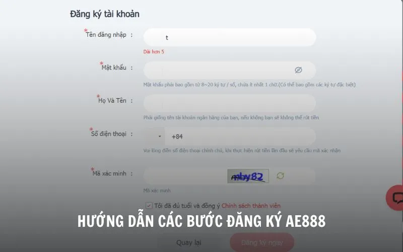 Đăng Ký AE888 - Hướng Dẫn Tạo Tài Khoản AE888 Nhanh Chóng Các bước giúp đăng ký AE888 thành công cho hội viên