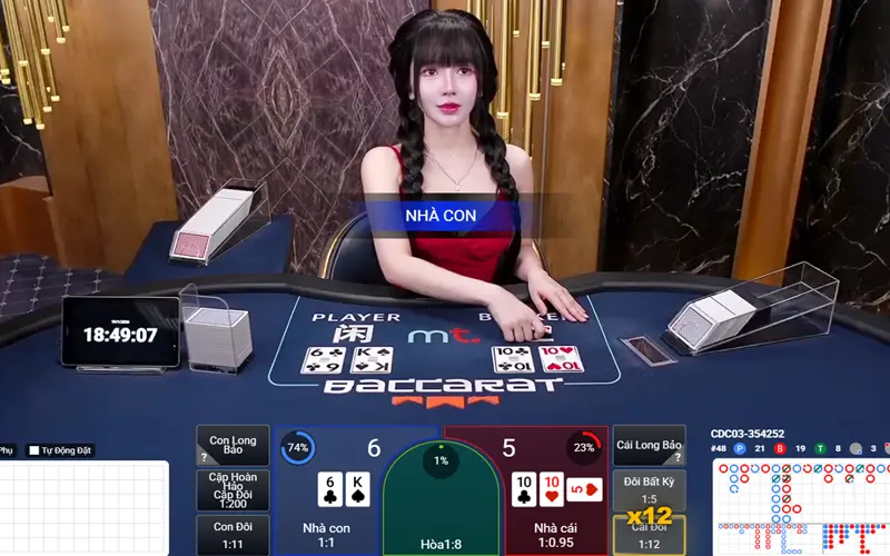 Khám phá luật chơi Baccarat