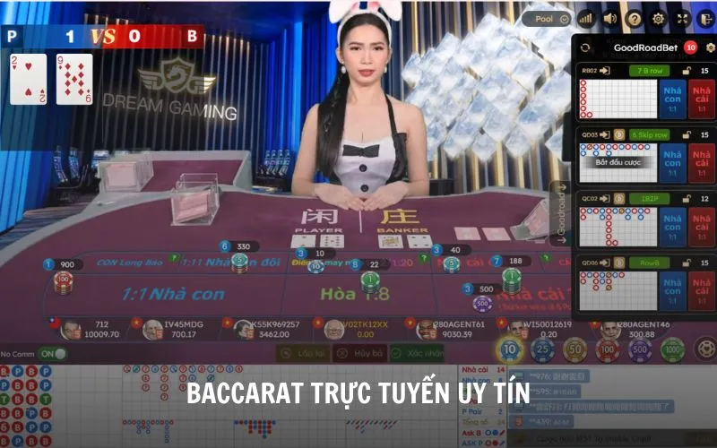 Baccarat trực tuyến uy tín