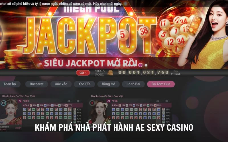 Tìm hiểu về sảnh AE Sexy Casino 