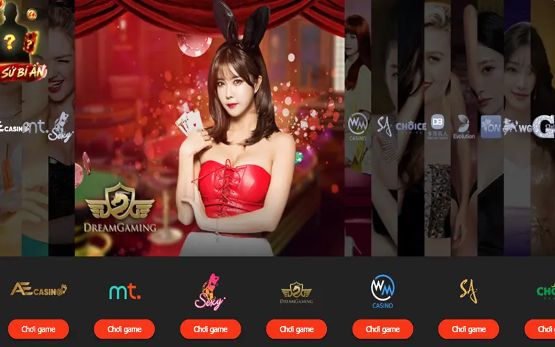 Các sảnh Baccarat trực tuyến uy tín nhiều người chơi