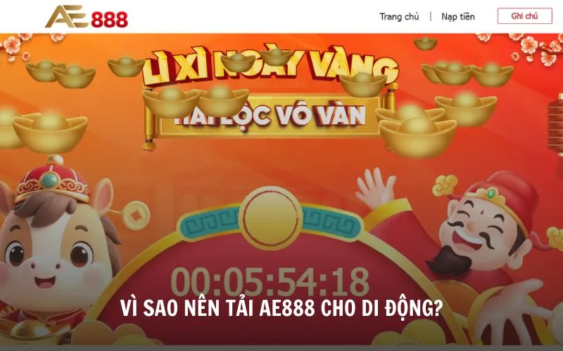 Vì sao nên sử dụng app AE888 thay vì trình duyệt web?